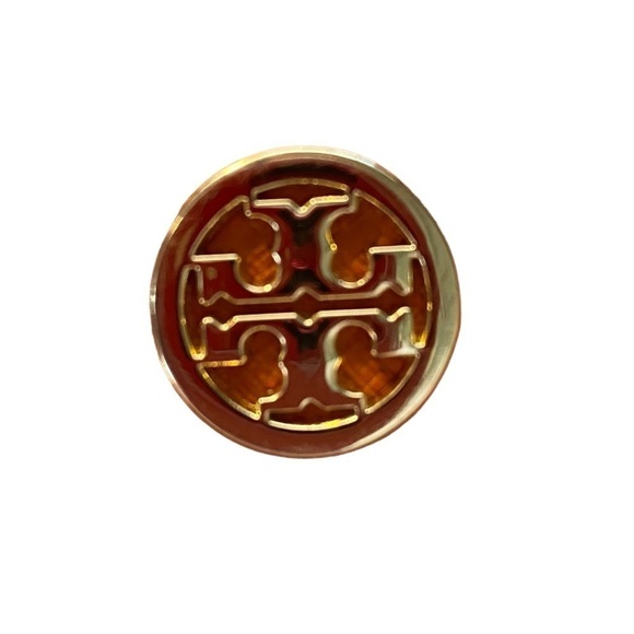 TORY BURCH - EYEWEAR / SUNGLASSES HOLDER / CASE - ORANGE - MAGNETIC CLOSURE S3 - Picture 4 of 10